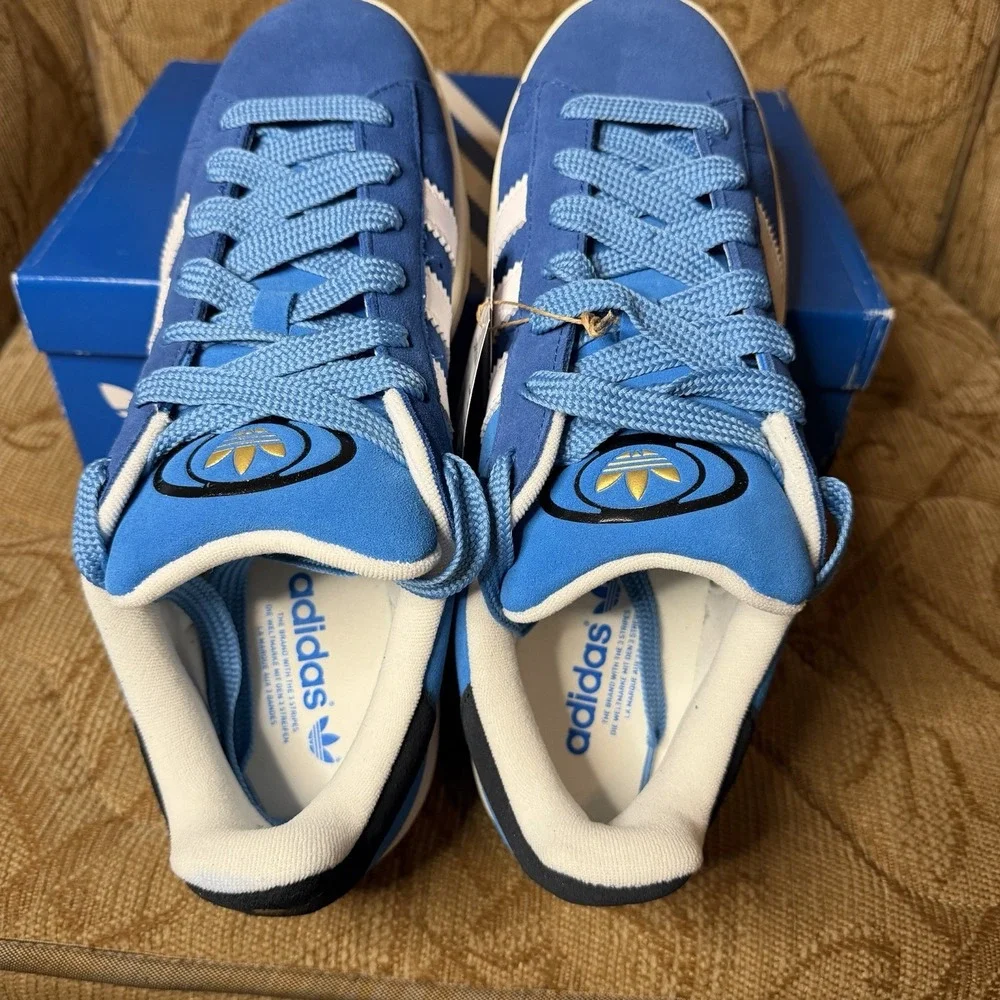 adidas Campus 00s Bright Blue Dark Marine ID2049 Men's Size 12 Sneakers